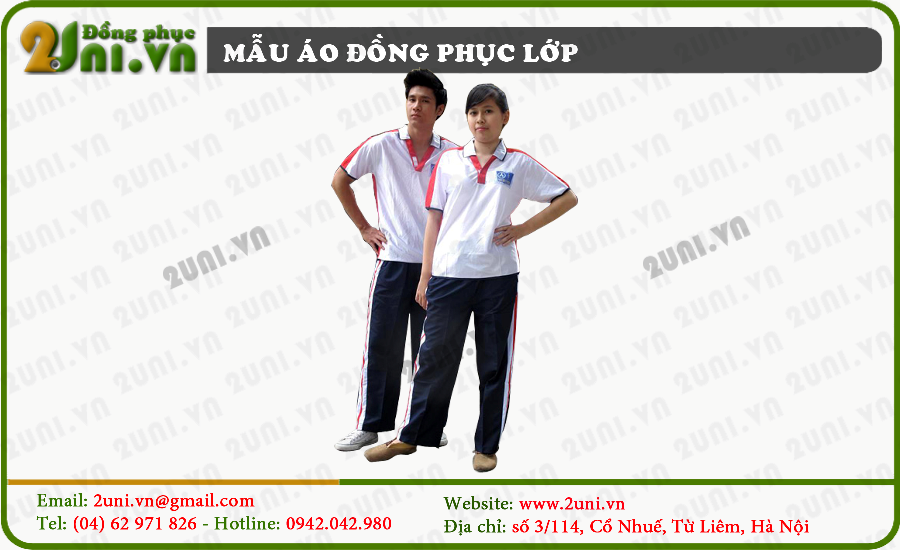 Mẫu áo đồng phục thể dục U105